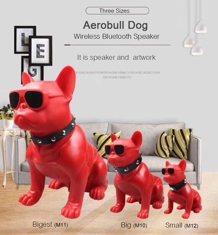 Bigest Full Aerobull Nano Bluetooth динамик большой бульдог беспроводной динамик сабвуфер многоцелевой компьютер ПК динамик MP3 плеер
