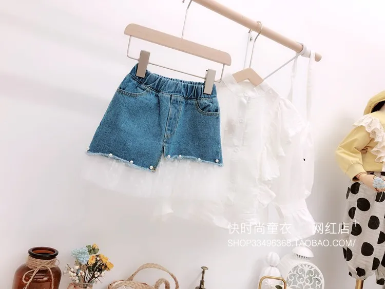 2019 новая весенняя детская одежда для девочек женские джинсовые юбки с вышивкой