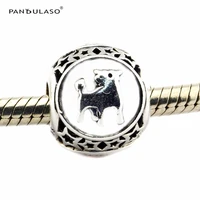 hot sale taurus star sign charm beads 100 925 sterling silver fits for brand bracelet diy autumn charm new