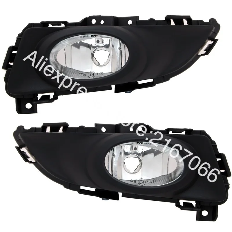 

Fog Lights fits Mazda 3 2004 2005 2006 2007 2008 5 doors Hatchback Clear Driving Lamps Pair