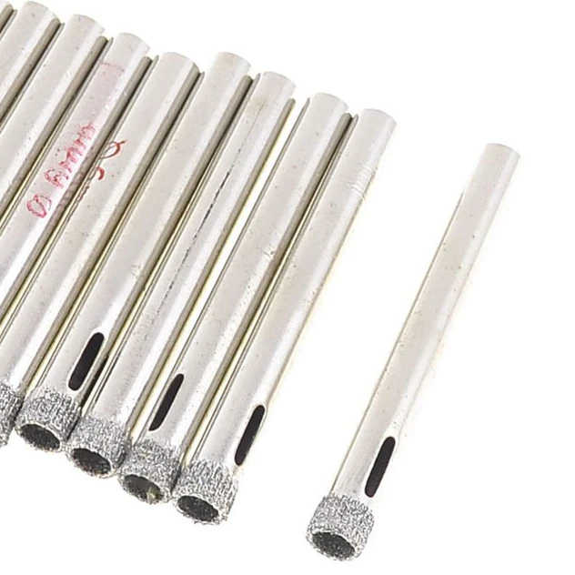 

Wholesale promotion 6mm 15/64" Diamond Tool Drill Bit Ceramic Tile Glass Hole Saw 12 Pcs