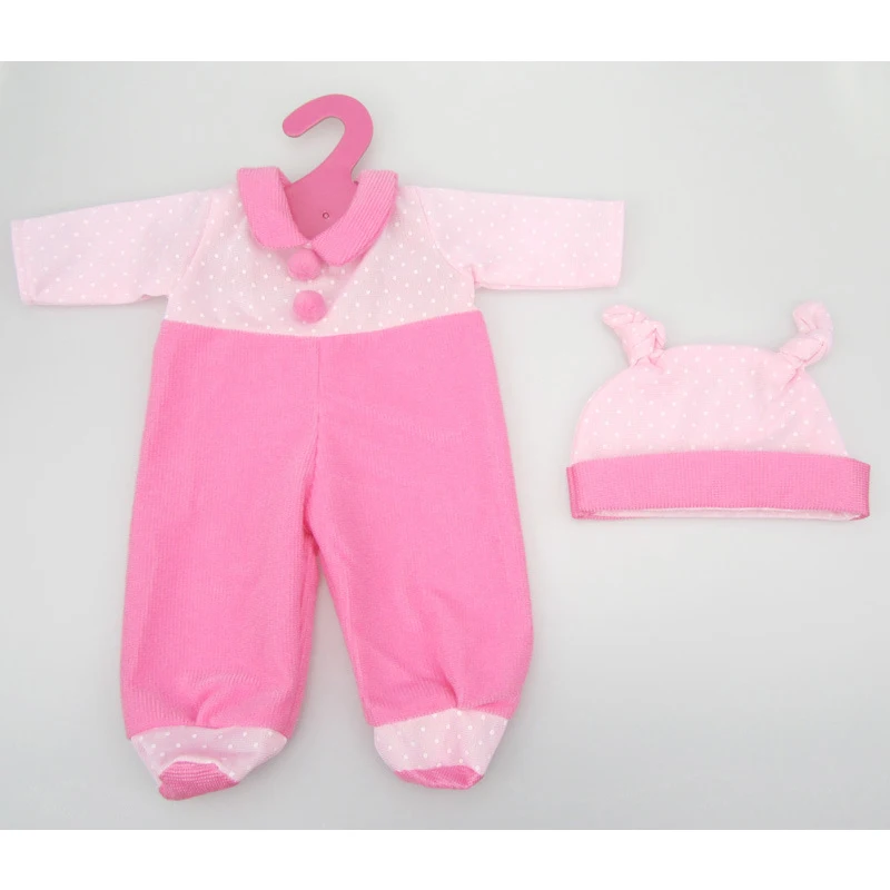 Бесплатная доставка 15 видов милых комбинезонов и для Reborn Baby Doll 16 ''и 18''