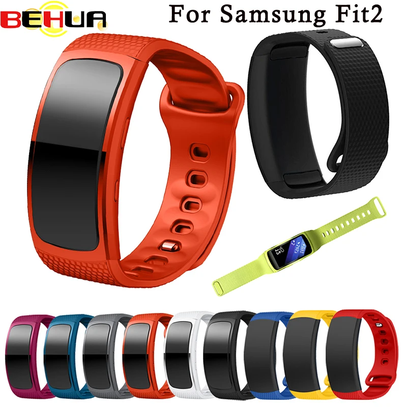 

Watch band Luxury sport Silicone Watch Replacement wrist Band bracelet Strap For Samsung Gear Fit 2 SM-R360 Fit2 PRO Wristband