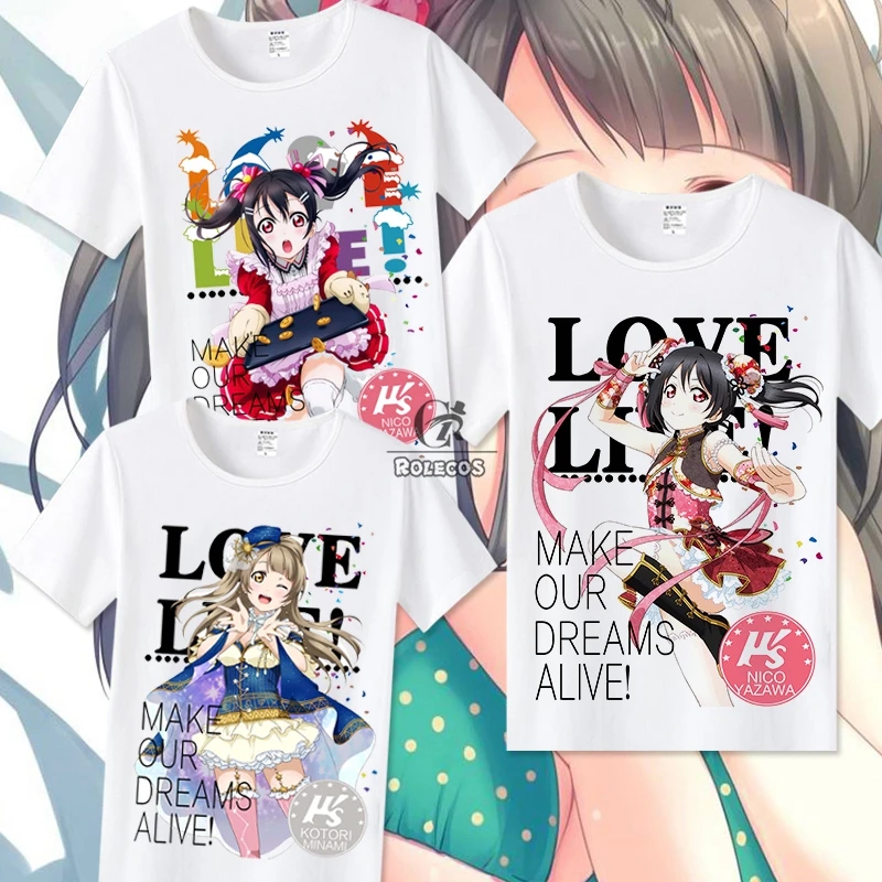 ROLECOS/костюмы для косплея по японскому аниме Love Live Aqours Ruby Chika Hanamaru Mari Riko You Модная