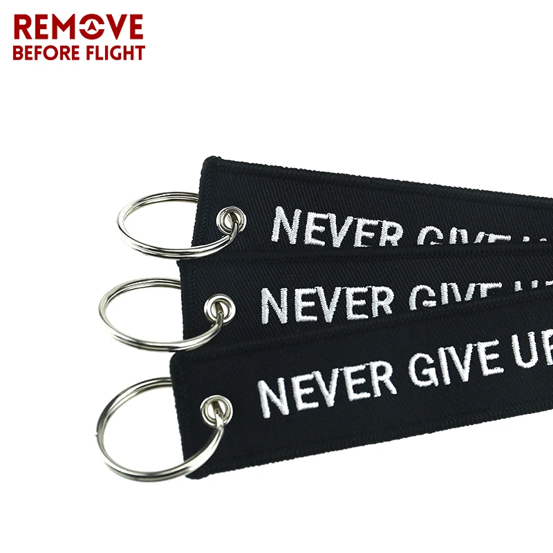 Крутой брелок не сдавайся 5 шт. с вышивкой для автомобиля аксессуары ювелирных