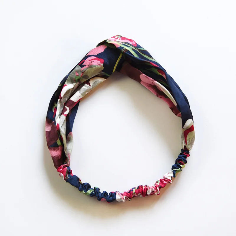 Детский крест шифоновый ободок для волос многоцветный детский головной убор