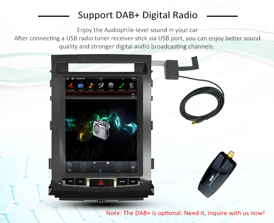 Android Tesla стиль автомобиля dvd-плеер для Toyota Land Cruiser Автомобильная навигационная система GPS Bluetooth радио wifi 4G Вертикальная стерео