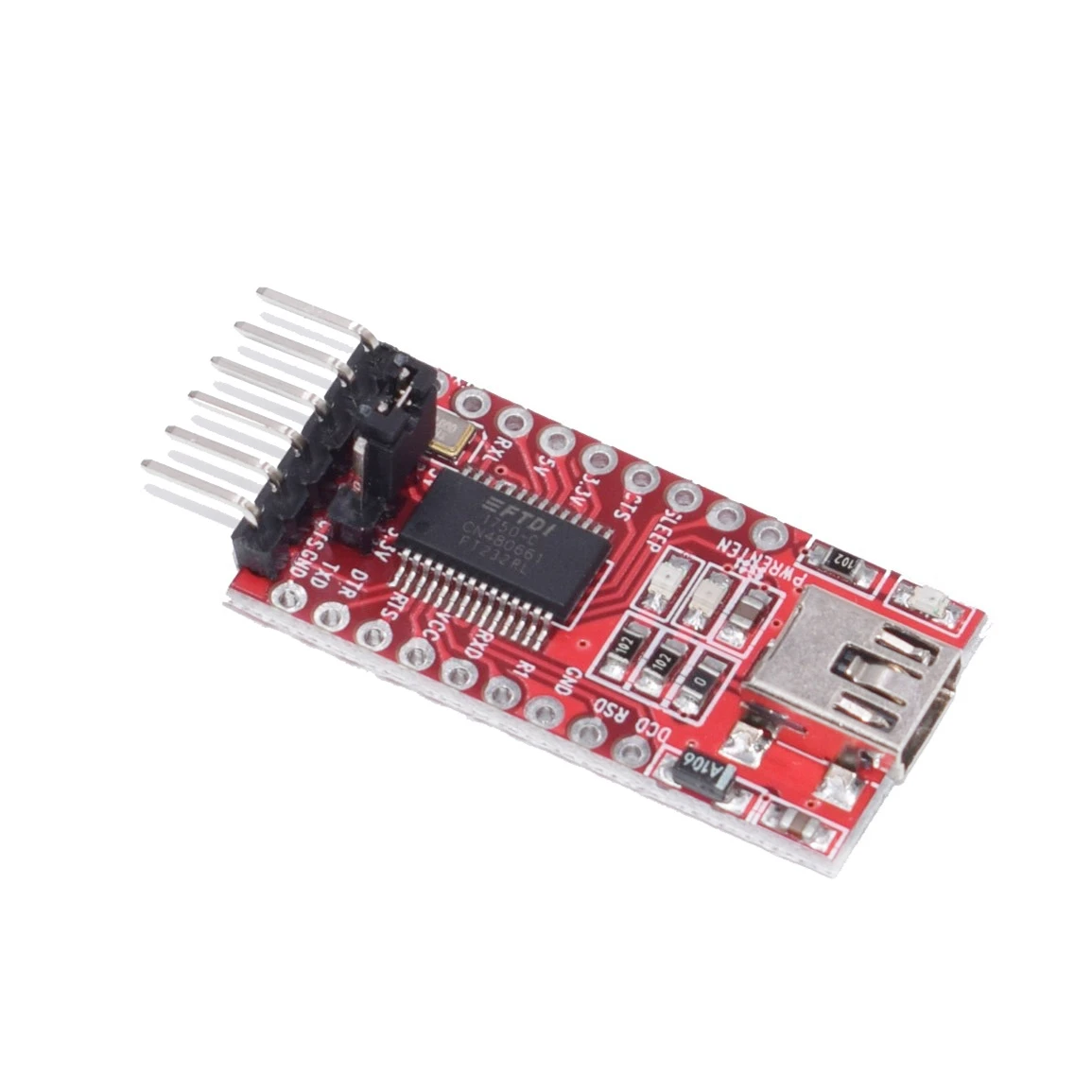 1 шт./лот FT232RL FT232 USB к TTL 5V 3 V кабель для скачивания в модуль последовательного