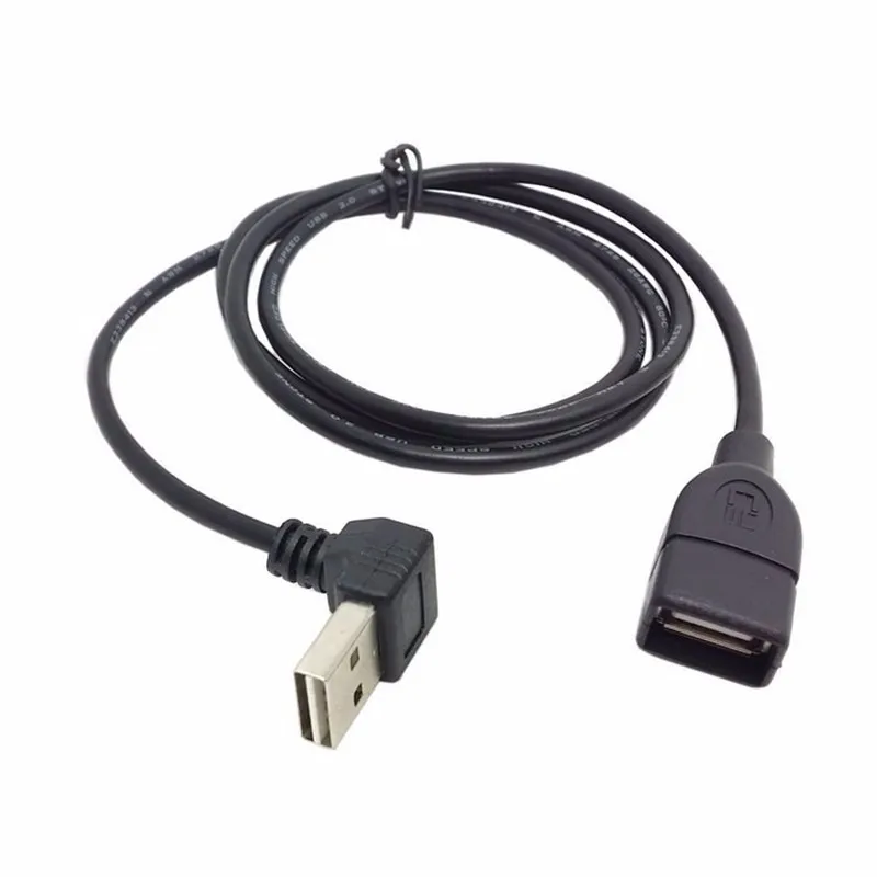 Кабель Удлинитель USB 2 0 Папа мама 90 градусов 100 см|usb monitor cable|cable writingcable compaq |