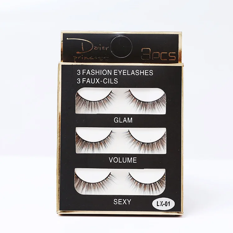 Искусственные ресницы 3D для наращивания 3 пары|eyelash extension|false eyelash extensionfalse eyelashes |