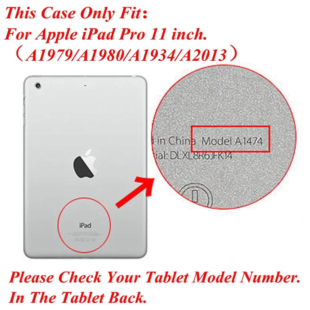 Чехол клавиатура для Apple iPad Pro 11 2018 a1902 A1934 A2013 с Bluetooth искусственная кожа съемная
