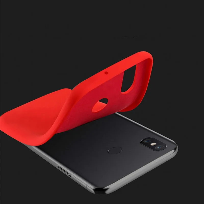 Оригинальный чехол для Xiaomi Redmi Note 6 Pro A2 Lite 6A жидкий силиконовый 5 Plus
