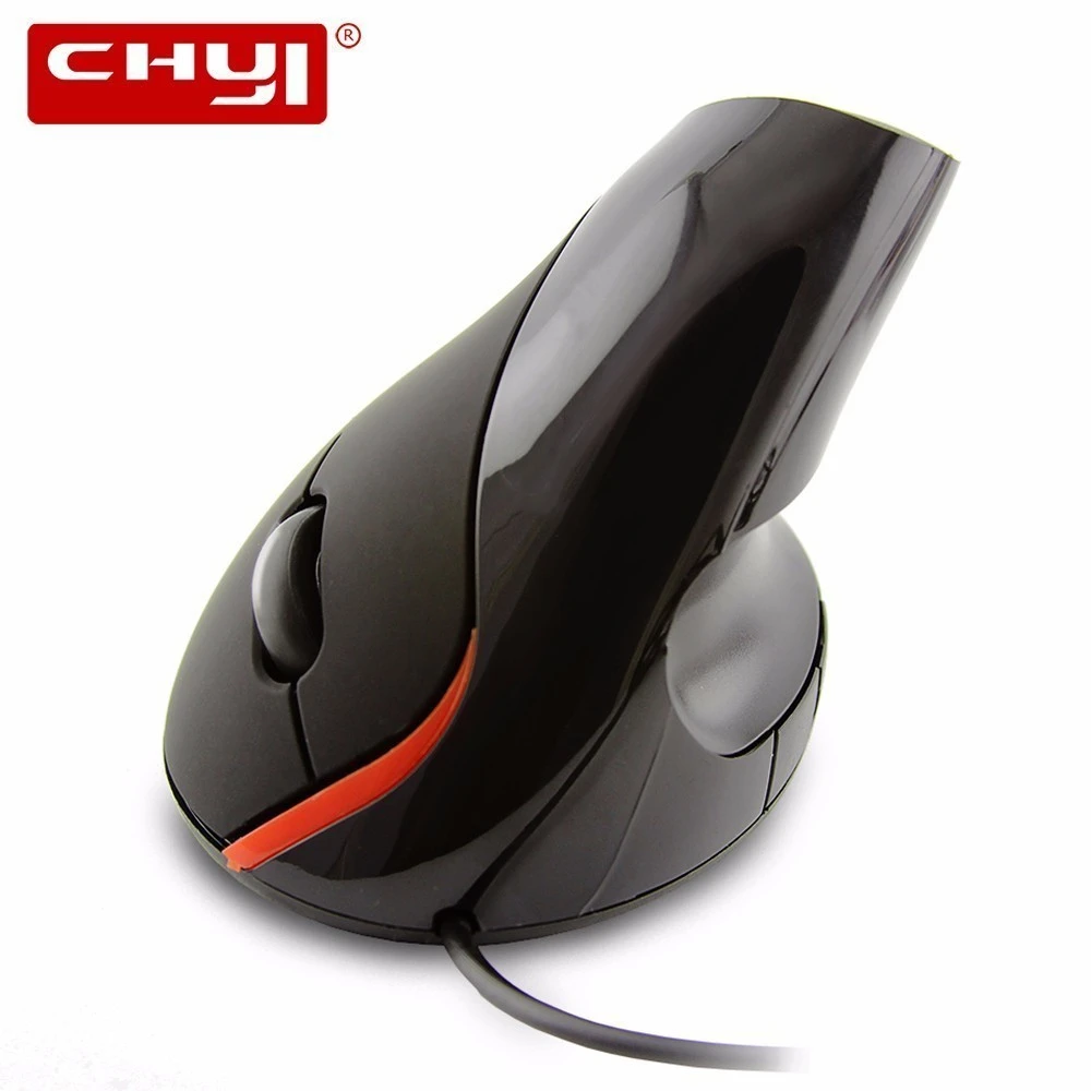 CHYI Вертикальная эргономичная компьютерная мышь оптическая проводная USB