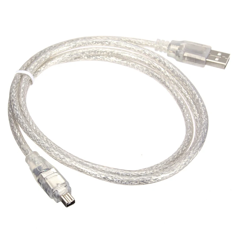 10 штук в наборе USB мужчина к Firewire IEEE 1394 4 контактный iLink шнур адаптера firewire 1394mm Tablet