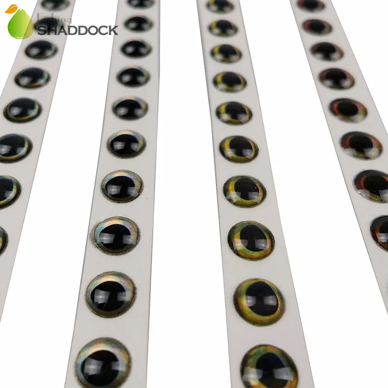 20 комплектов 40 шт./компл. 3D рыболовный инструмент глаза смешанный цвет материал