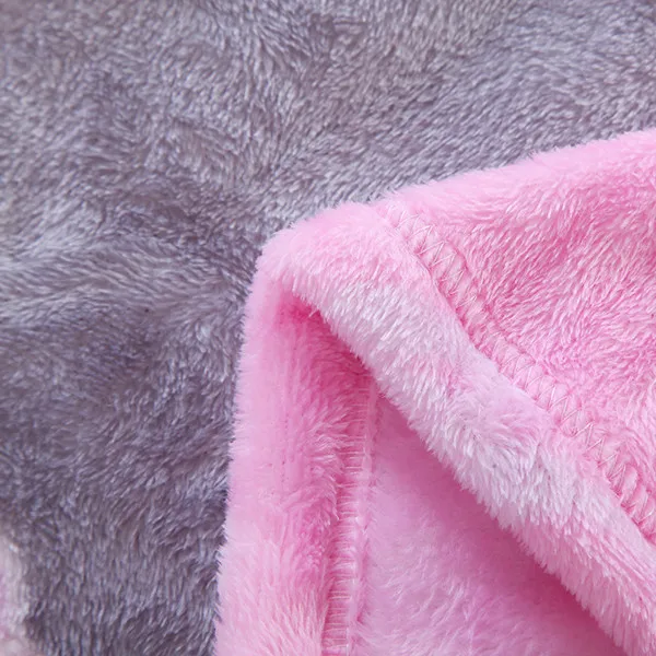 На для спальни кораллового цвета девочек фланелевые флисовые одеяла/королевы