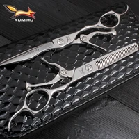 kumiho 2017 new arrival hair scissors kit professional hair cutting and thinning scissors 6 inch hair shears with open handle