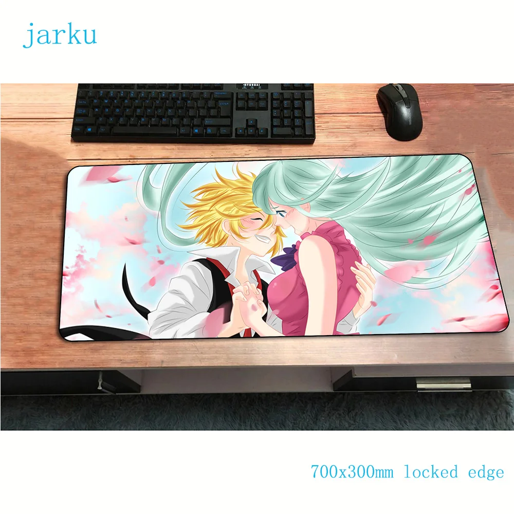 Коврик для мыши nanatsu no taizai 700x300x2 мм игровой коврик Аниме персональный офисный