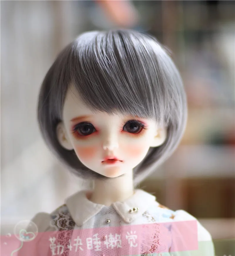 Новое поступление 1/3 1/4 1/6 Bjd парик высокая температура Милая Короткая прямая