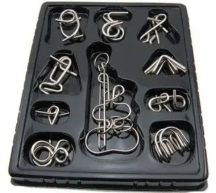 Развивающие игрушки для взрослых и игры кольцо решение Китайский Набор пазлов