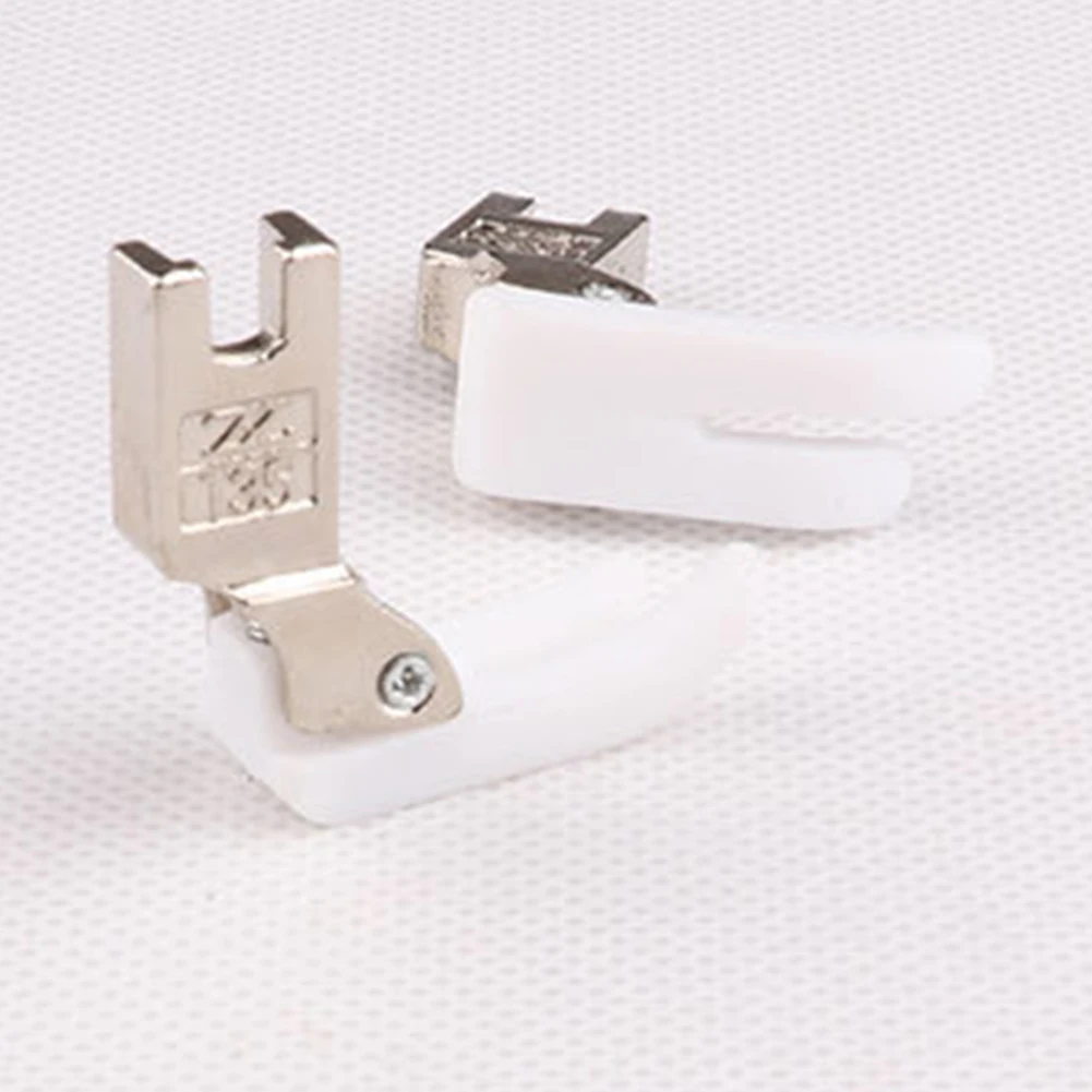 Промышленный узкий шаг DIY швейная машина использовать антипригарный лапка