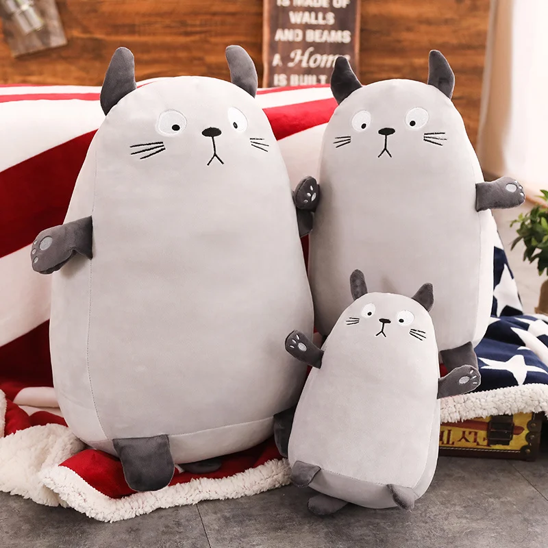 

30/45/60cm My Neighbor Totoro Plush Toys Stuffed down Cotton Best Gifts Toys For Children Soft Toy For Kids Gift Animation Doll