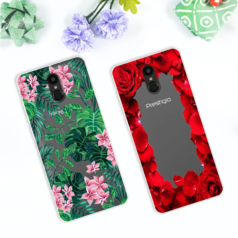 Case For Prestigio Muze E7 Lte 5.5 Transparent Printing Drawing Silicone Phone Cover PSP7512DUO |