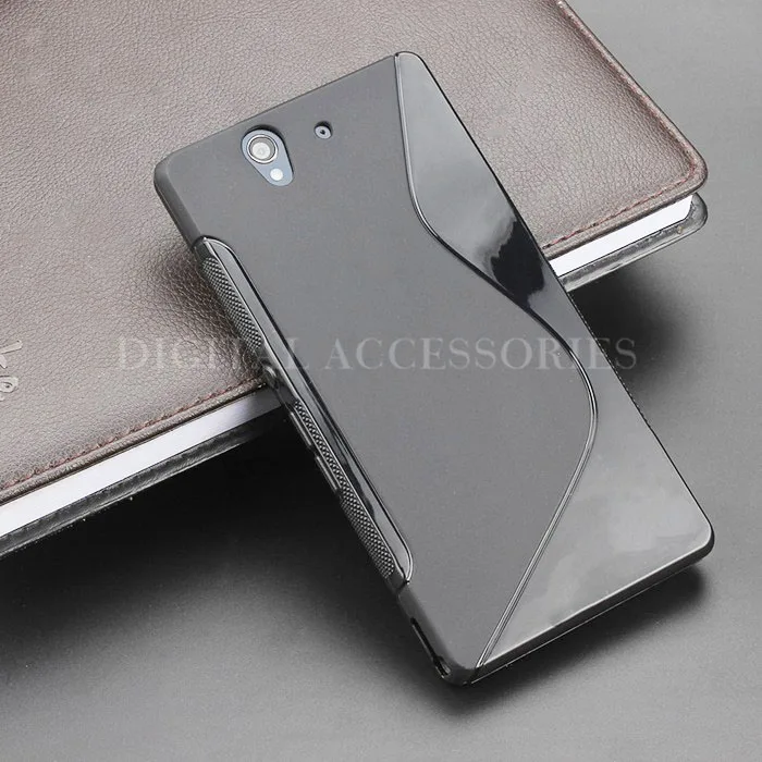 Силиконовый чехол для Sony Xperia Z L36h C6602 C6603 8 цветов S Line тонкий мягкий