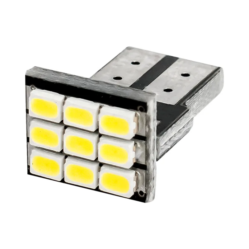 10 шт. светодиодные лампы T10 9 SMD 1210 LED W5W 2825 158 192 168|light up sun glasses|light strobeled light |