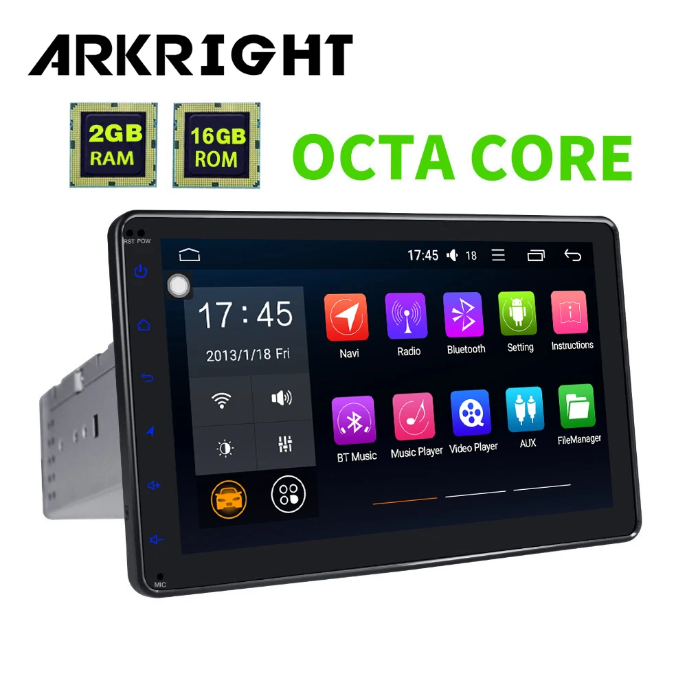 ARKRIGHT 8 '✝in Авторадио 2 + 16 GB Android 1 автомобильный радиоприемник стерео gps навис