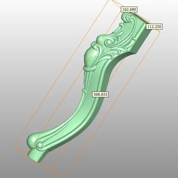 3D модель файл stl формата для фрезерный станок с ЧПУ гравировальный мебель диван