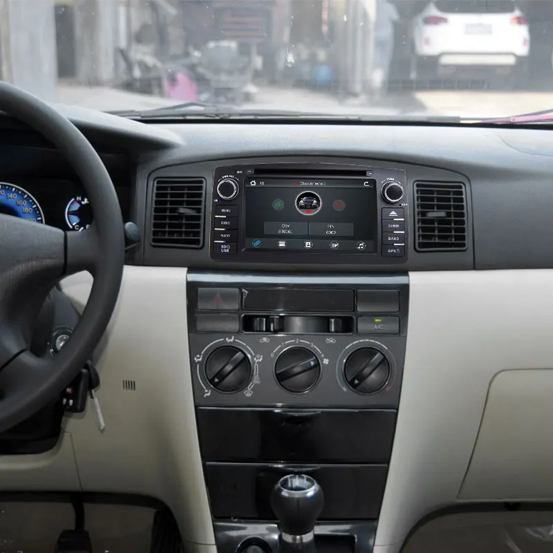 2 Din автомобильный DVD плеер Josmile для Toyota Corolla E120 BYD F3 2000 2005 2006 радио мультимедиа