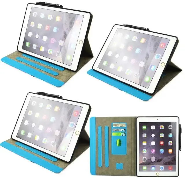 Модный чехол для iPad 6 с милым рисунком чехол-книжка магнитной подставкой Apple Air 2