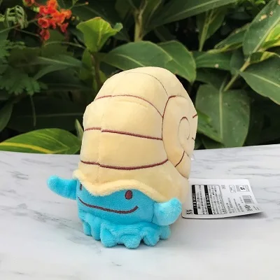 Ditto Omanyte Милая трансформирующая игрушка Ditto Lapras Dragonite Pikachu Omanyte, плюшевая игрушка, мягкие игрушки в виде животных, мультяшная кукла - Цвет: Ditto Omanyte