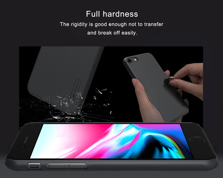 Nillkin чехол для iPhone 8 Plus iPhone8 матовый Защитный PC Harc задняя крышка для iPhone 8 чехол
