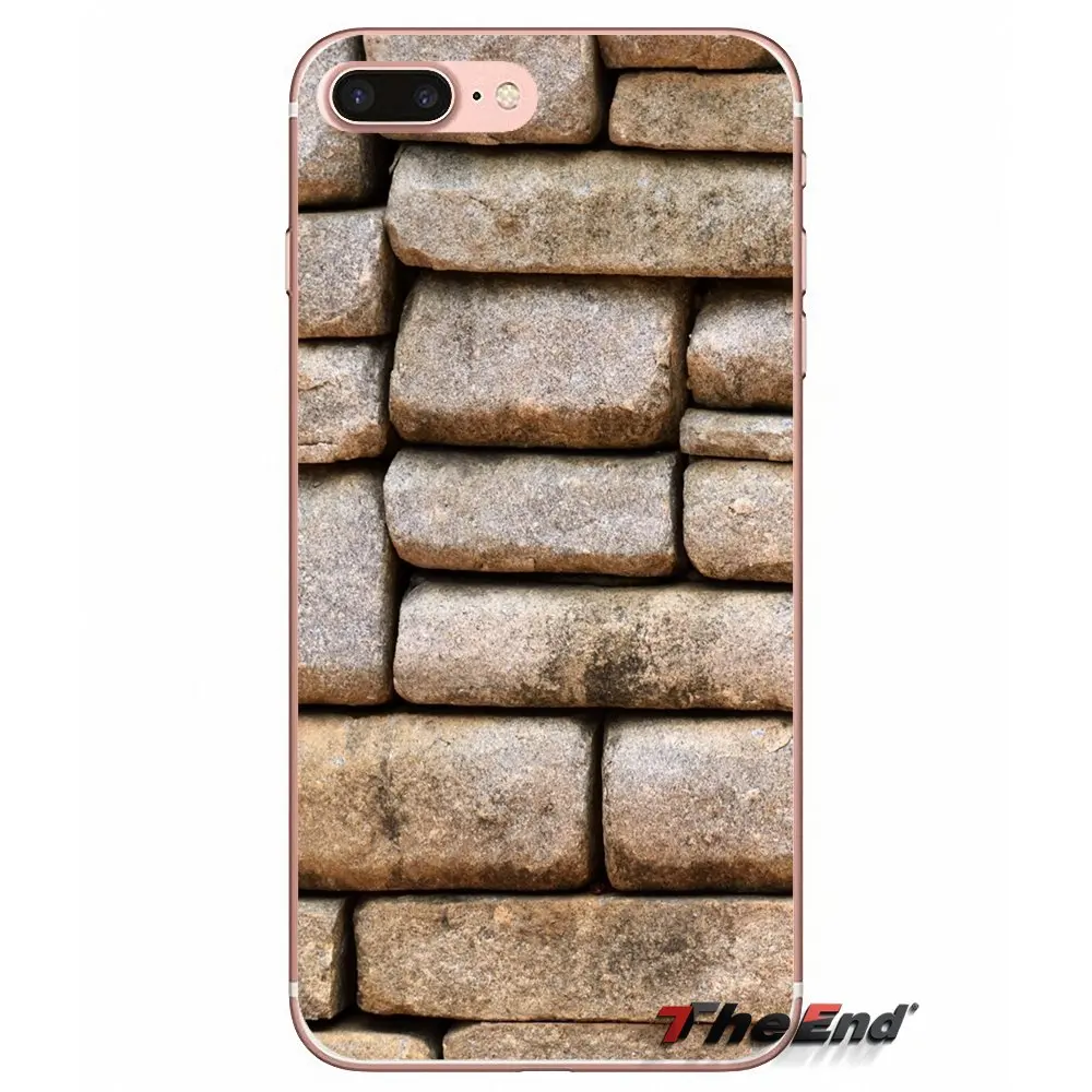 Текстуры камень аксессуары чехол для телефона сумка iPhone X 4 4S 5 5S 5C SE 6 6S 7 8 Plus Samsung