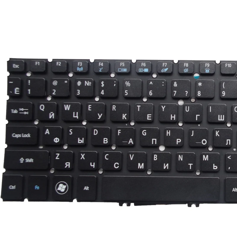 Фото Русская клавиатура GZEELE для Acer Aspire V7-581 V7-581G V7-581P V7-581PG V7-582P V7-582PG RU, ноутбук с подсветкой без рамки №2