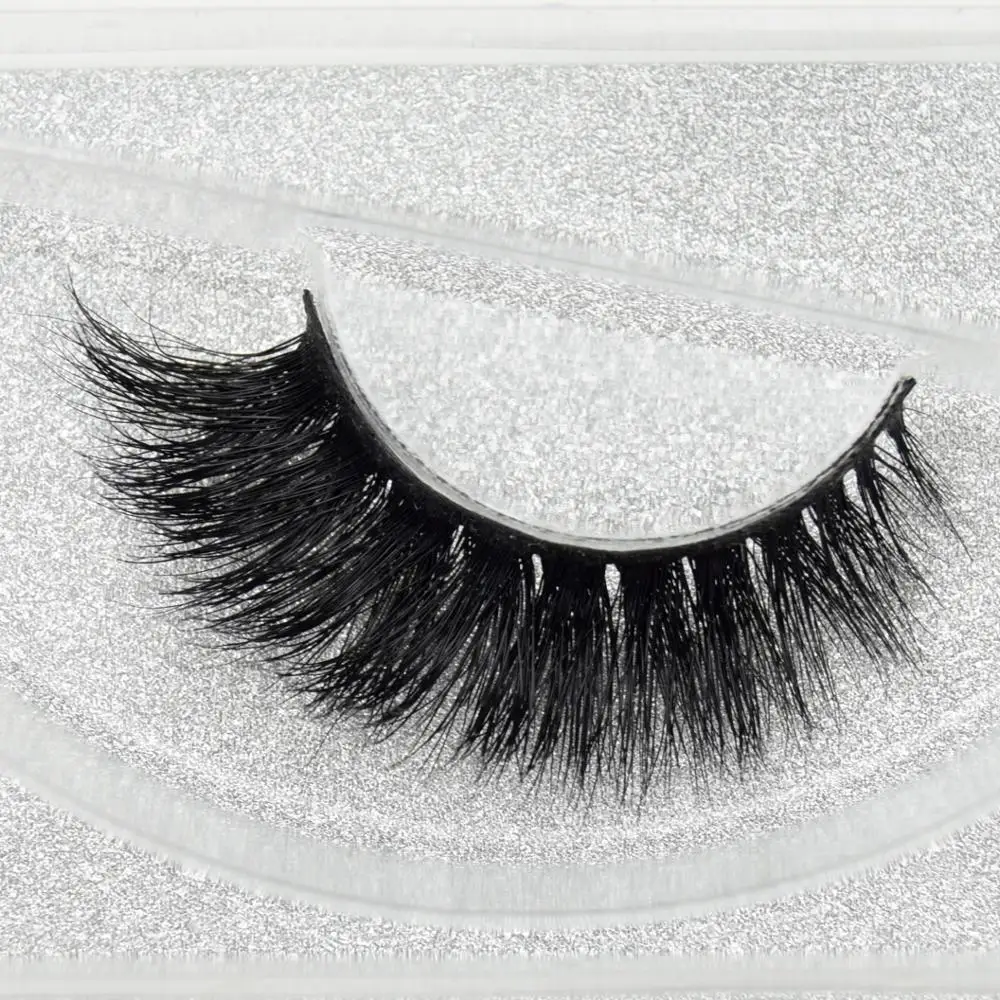 

Visofree Eyelashes 3D Mink Lashes Makeup Handmade Full Strip Mink Eyelashes Soft Fluffy Eyelashes Full Volume False EyelashD111