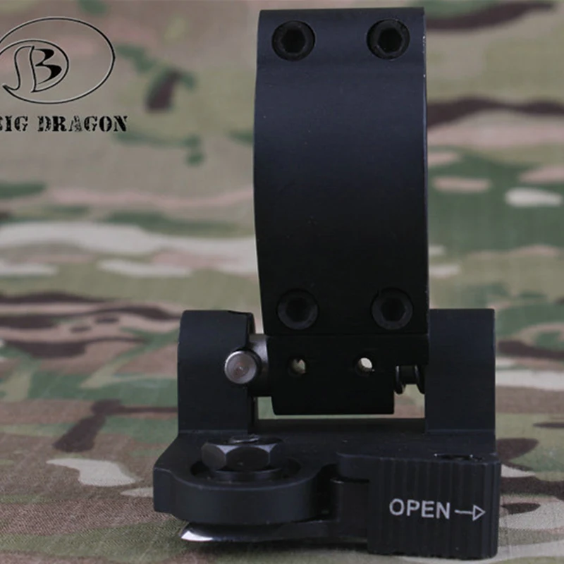 Emersongear Tactical 30mm QD Pivot Magnifier Scope Flip to Side Mount w/ Speed Lever Lock | Спорт и развлечения