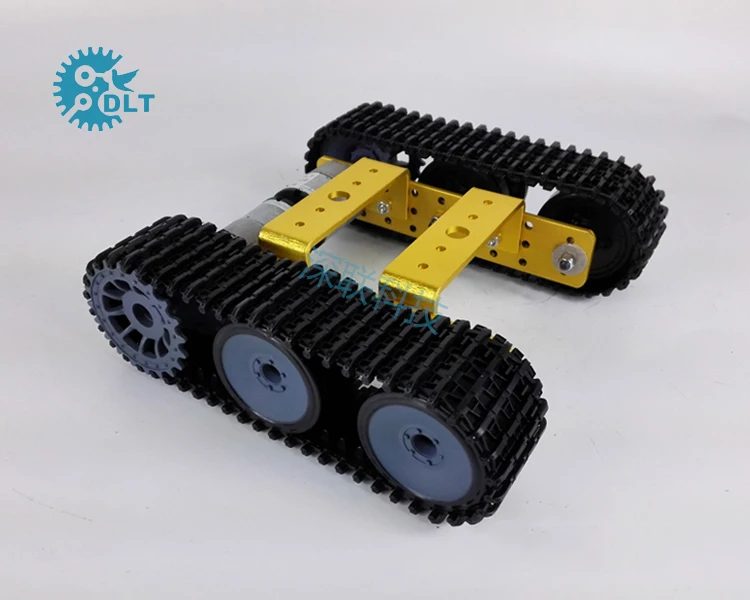 Умный автомобиль с двигателем версии 33|tank chassis|caterpillar tankchassis robot |