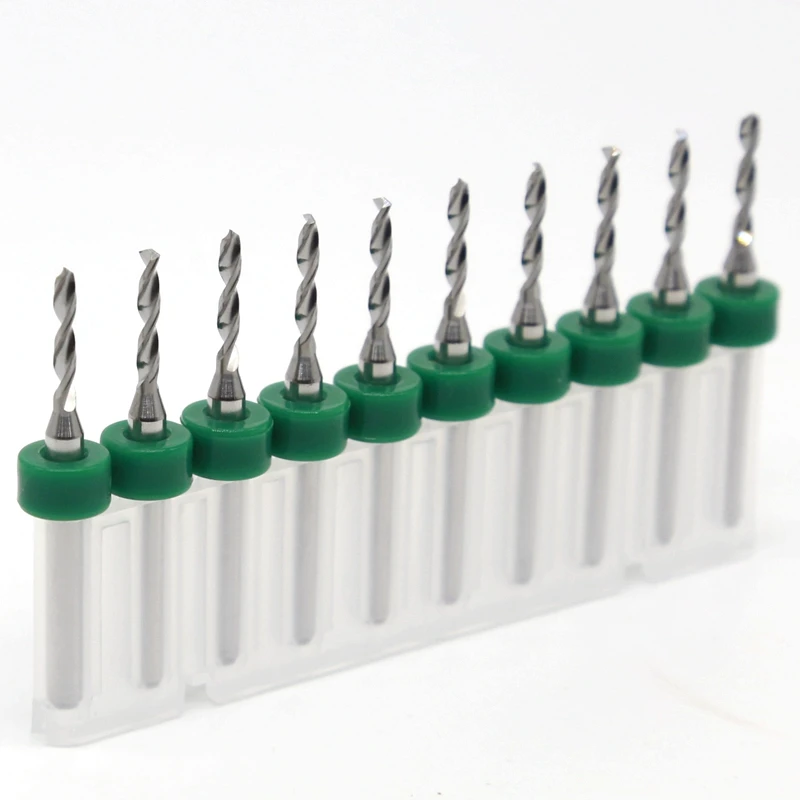 Набор бит PCB из Карбида Металла фрезерный станок с ЧПУ дерево Dremel 2 0 мм -- 6