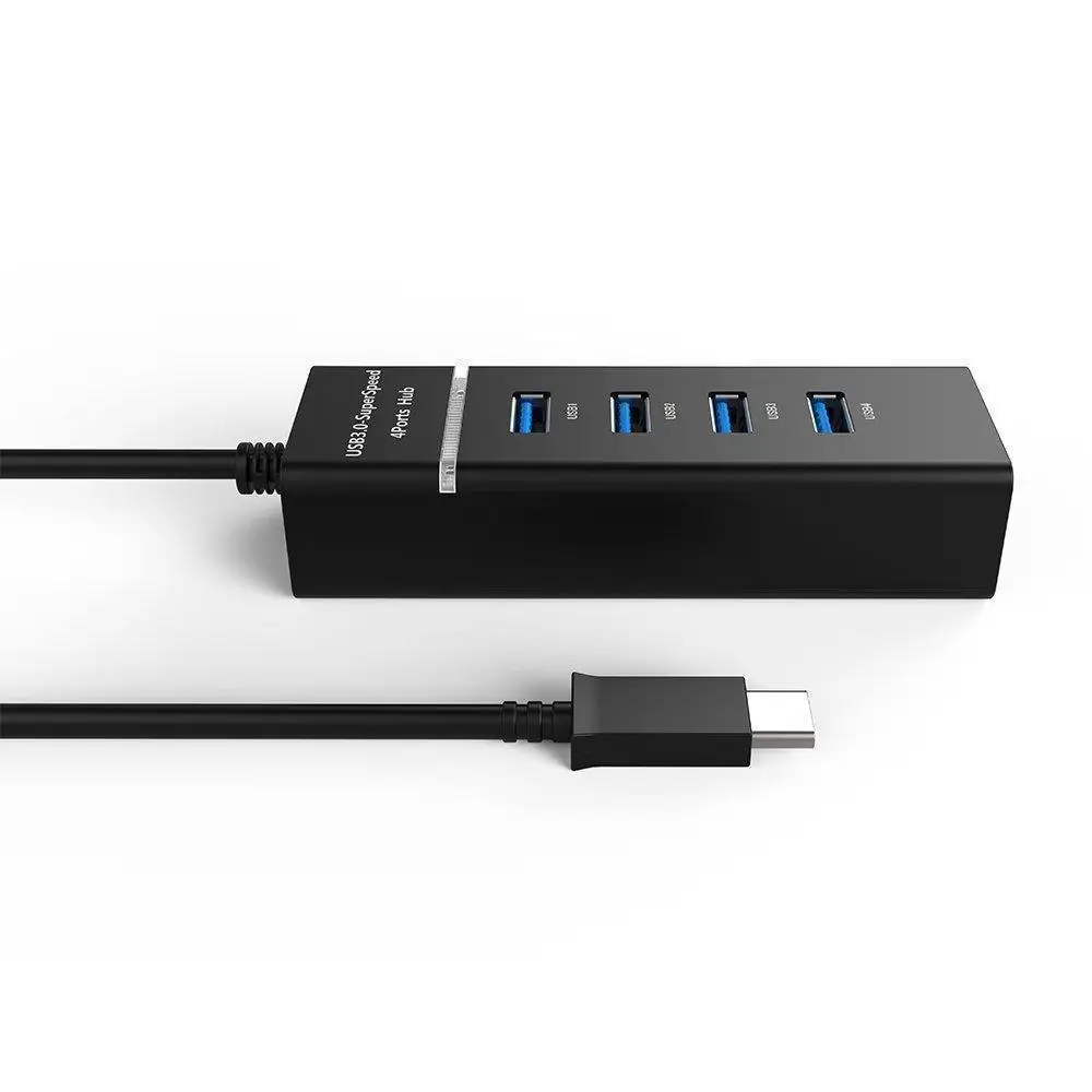 USB type-C Hub 3 0 4 порта высокоскоростные C концентраторы 5 Гбит/с в 1 Type-c OTG сплиттер со
