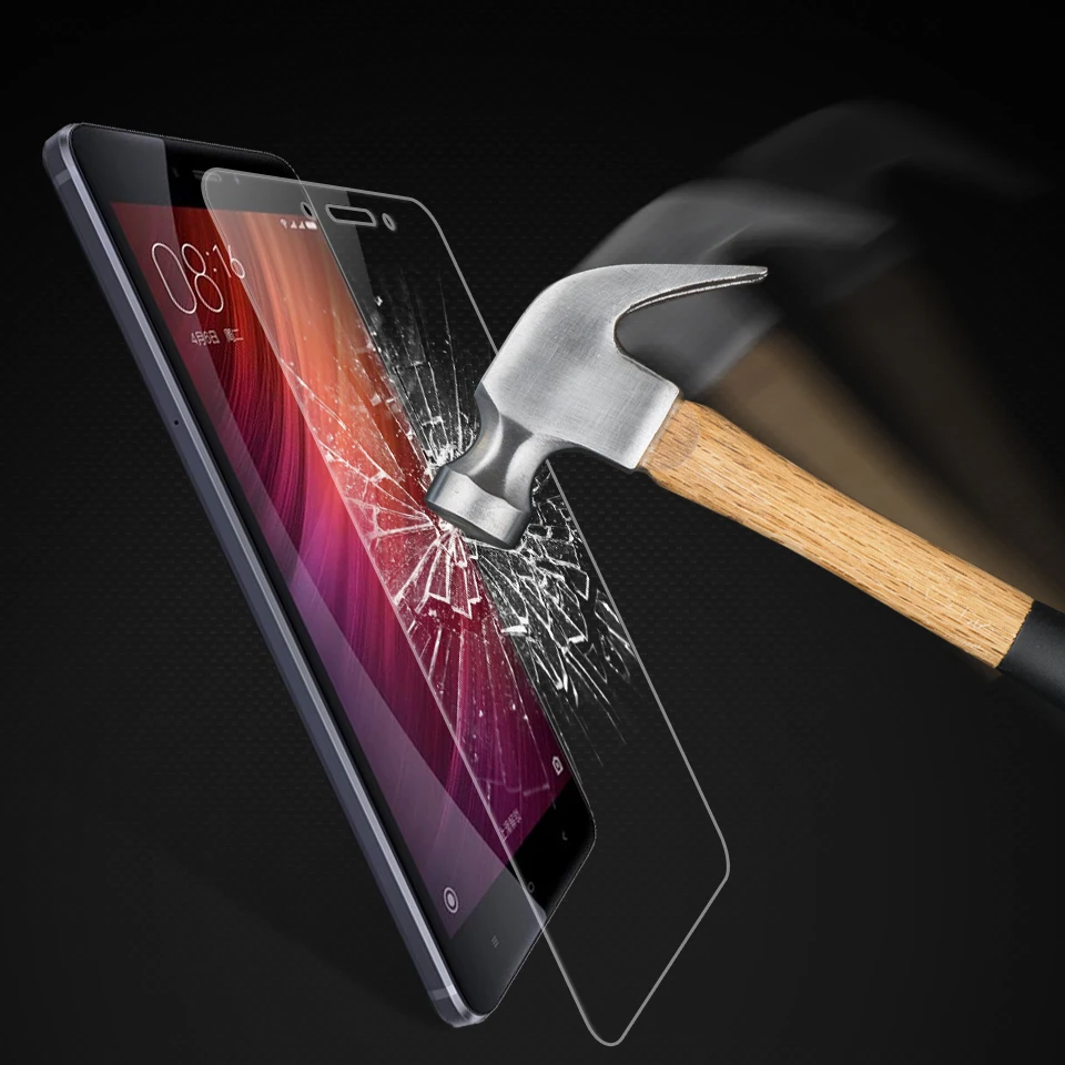 2PCS Glass For Xiaomi Redmi Note 4 Screen Protector Tempered 9H Phone Film | Мобильные телефоны и аксессуары