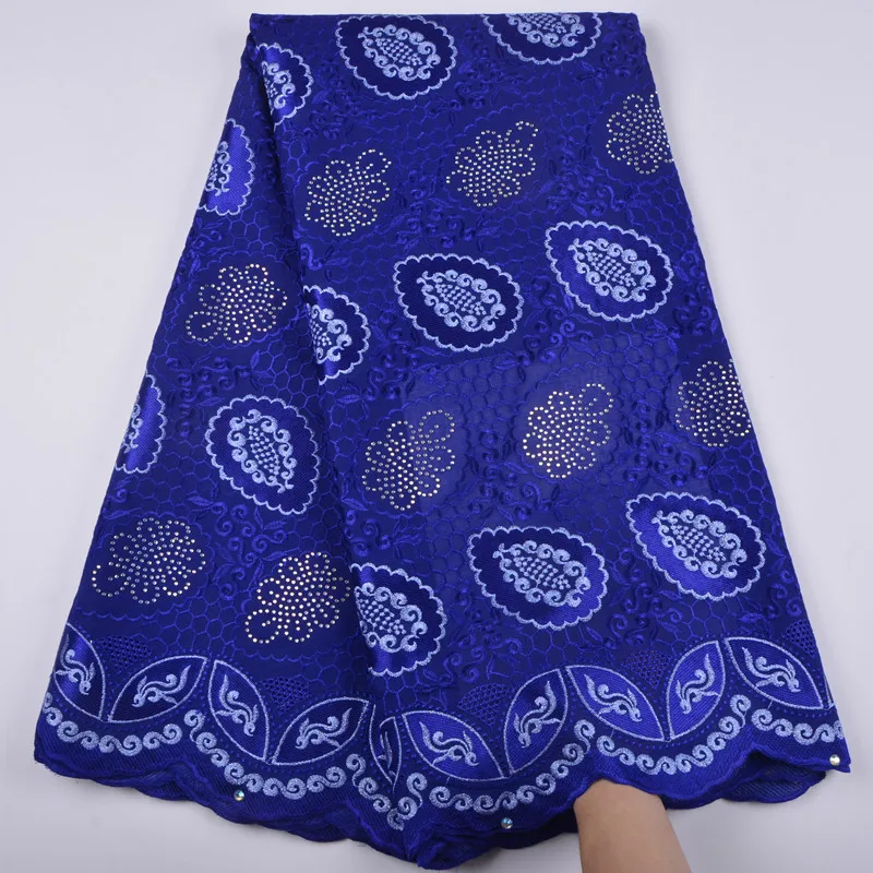 Latest Purple African Cotton Swiss Voile Lace Fabric 2018 High Quality In Switzerland For Party S1358 | Дом и сад