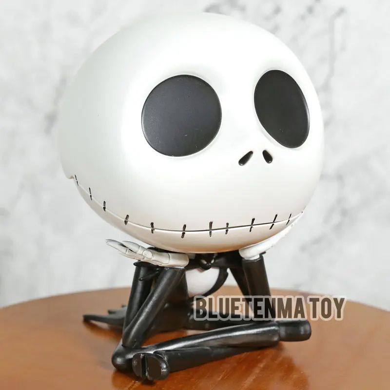 Кошмар перед Рождеством Jack Cute Skellington Key Box ПВХ экшн фигурка Коллекционная модель