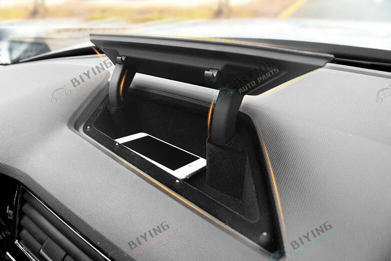 Для 2016 2017 2018 VW MQB tiguan mk2 Передняя центральная консоль приборной панели коробка для