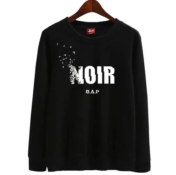 Весеннее Новое поступление kpop bap b. a. p новый альбом noir portrait/имя участника свитшот с