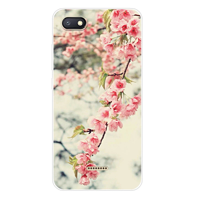 Case For Xiaomi Redmi 6A Transparent Printing Drawing Silicone Phone Cases Cover |
