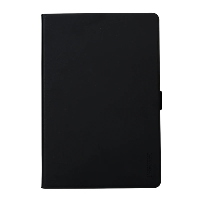 Black Чехол с откидной крышкой и подставкой с рисунком для huawei MediaPad M5 Lite 10 BAH2-W19 BAH2-L09 W09 10,", мягкий силиконовый чехол+ чехол - Цвет: Black