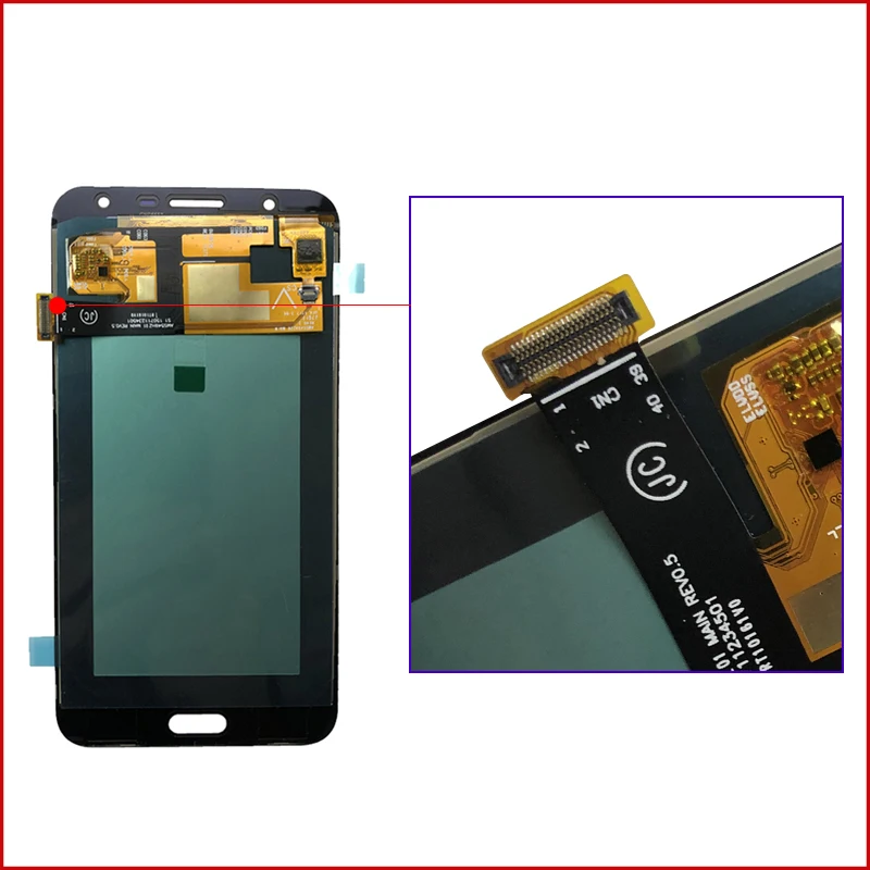 AMOLED ЖК-дисплей для samsung Galaxy J7 Neo J701 sm-j701f J701M J701MT/DS ЖК-дисплей монитор+ сенсорный экран дигитайзер стекло в сборе